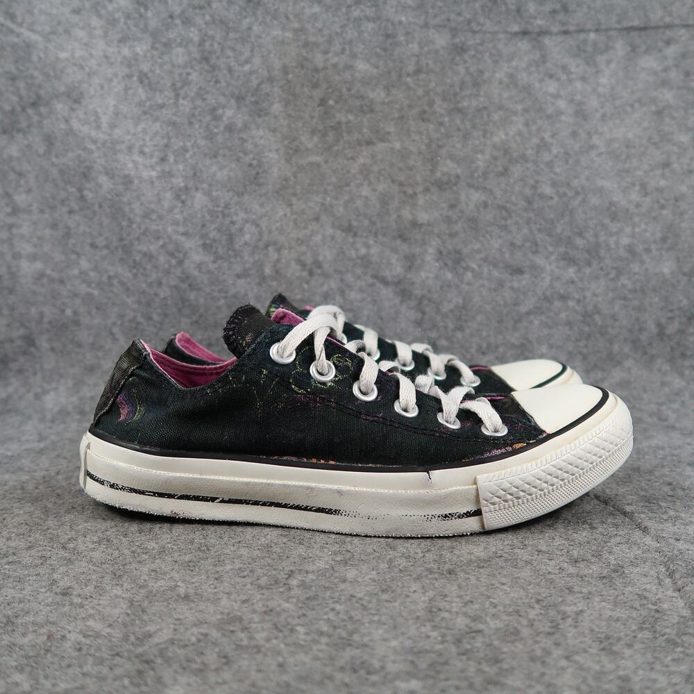 Converse Shoes Womens 7 Sneakers All Star Trainers Casual Active Lace Up Black